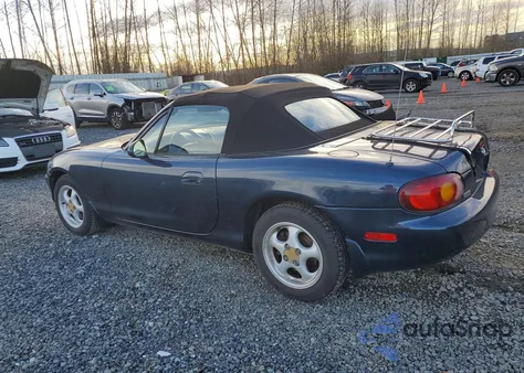 1999 Mazda Mx-5 Miata из США, поврежденный, VIN JM1NB3537X0107934